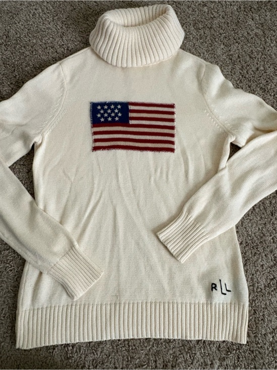 Lauren Ralph Lauren Sweaters - Lauren Ralph Lauren knit America flag sweater